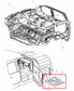 13-17 Ram 1500 Big Horn Crew Cab 5.7L 4WD Rear 2nd Row Interior Floor Carpet Mat - Alshned Auto Parts