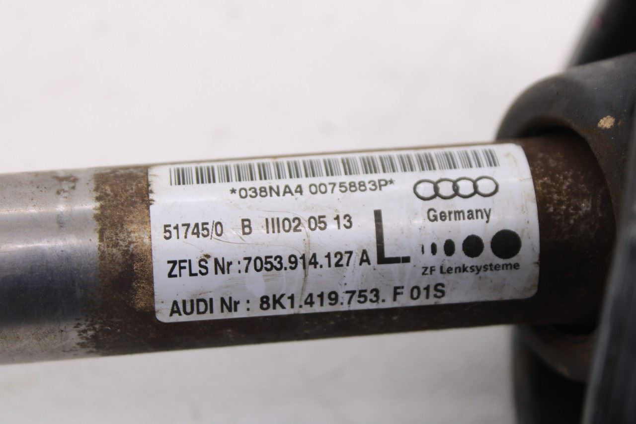 2010-2016 Audi S4 Premium Plus 3.0L AWD Steering Column Intermediate Lower Shaft6
