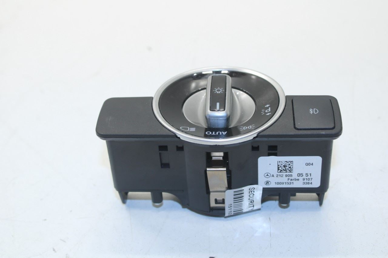 12-15 Mercedes-Benz ML350 3.5L Dashboard Driver LH Side Headlight Control Switch - Alshned Auto Parts