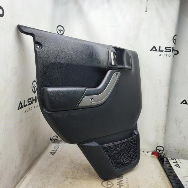 2011-2017 Jeep Wrangler Rear Left Driver Door Trim Panel 1QJ39DX9AF OEM - Alshned Auto Parts