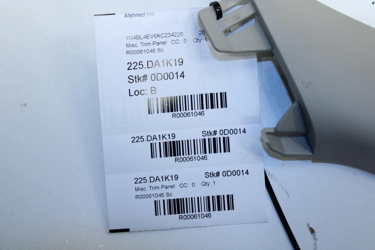 19-24 Nissan Altima SL Front RH Side Windshield A-Pillar Trim Cover 76911-6CA0A - Alshned Auto Parts