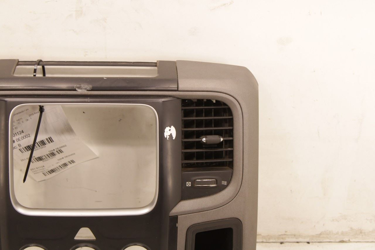 13-18 RAM 2500 Tradesman Dash Center Screen Bezel Trim w/ Air Vent Grille *ReaD* - Alshned Auto Parts