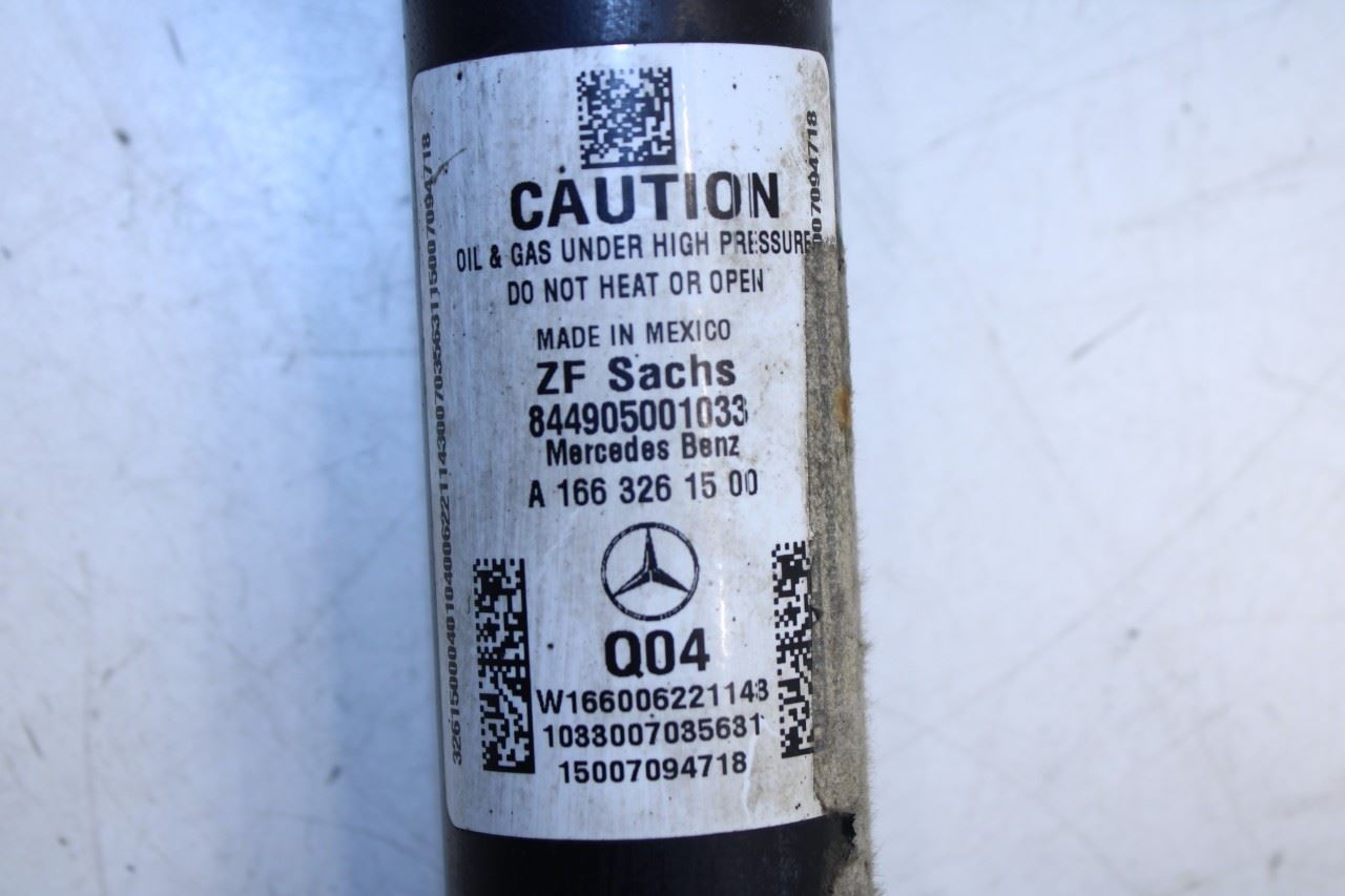 12-15 Mercedes-Benz ML350 3.5L RWD Rear Left or Right Side Shock Strut Absorber - Alshned Auto Parts