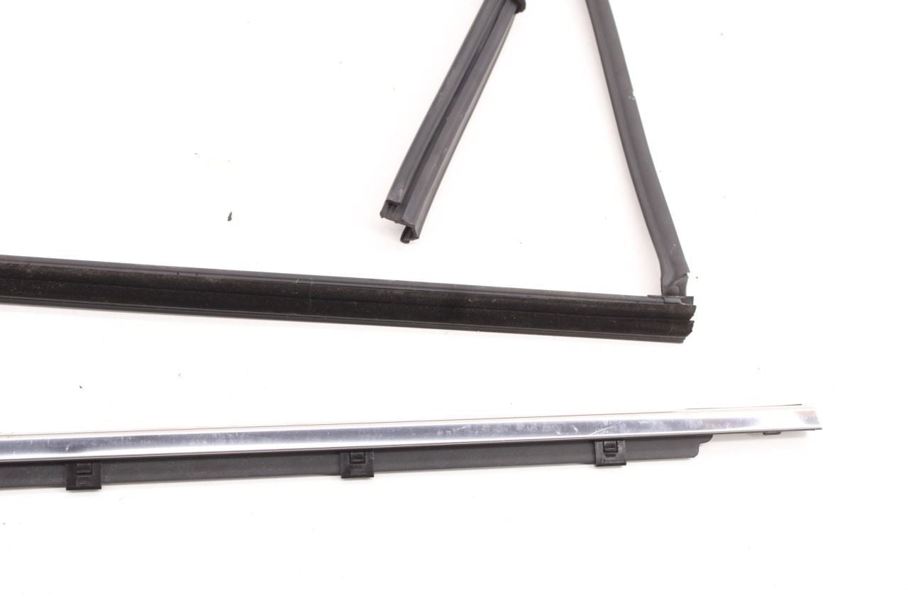 19-20 Hyundai Santa Fe SEL Rear Right Door Run Channel w/ Belt Weatherstrip Set - Alshned Auto Parts