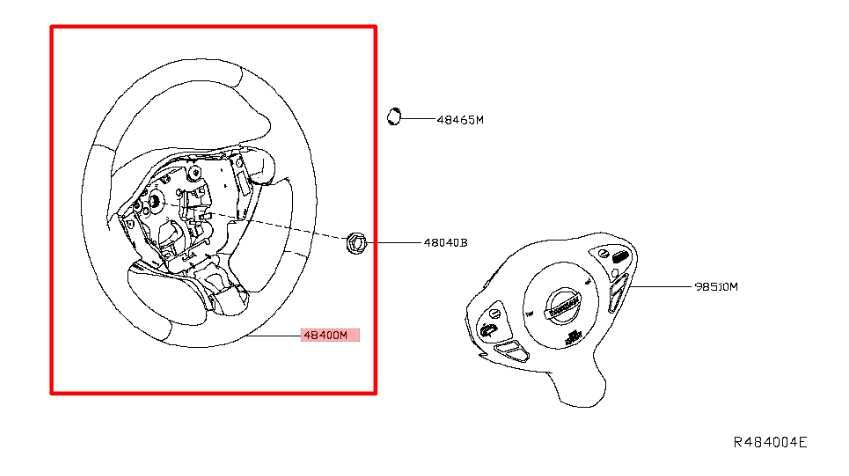2015-2019 Nissan Sentra SV 1.8L Steering Wheel w/ Leather Cover 48430-4FY0A OEM - Alshned Auto Parts