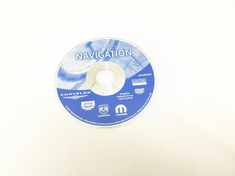 2006 Jeep Wrangler Navigation Map DVD Disc 05064033AC OEM - Alshned Auto Parts