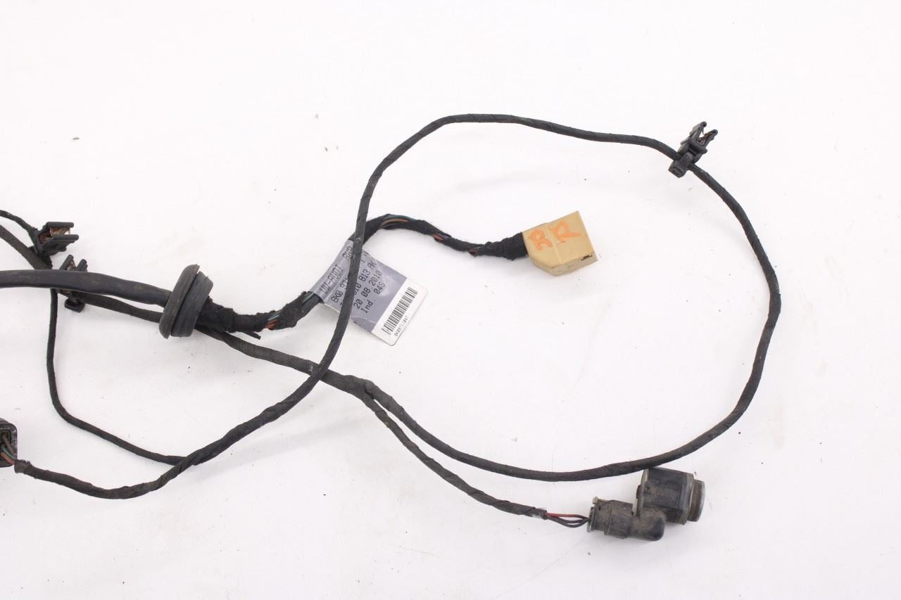2013-2016 Audi S4 Premium Plus Rear Bumper Wire Harness with Park Sensors *ReaD*4