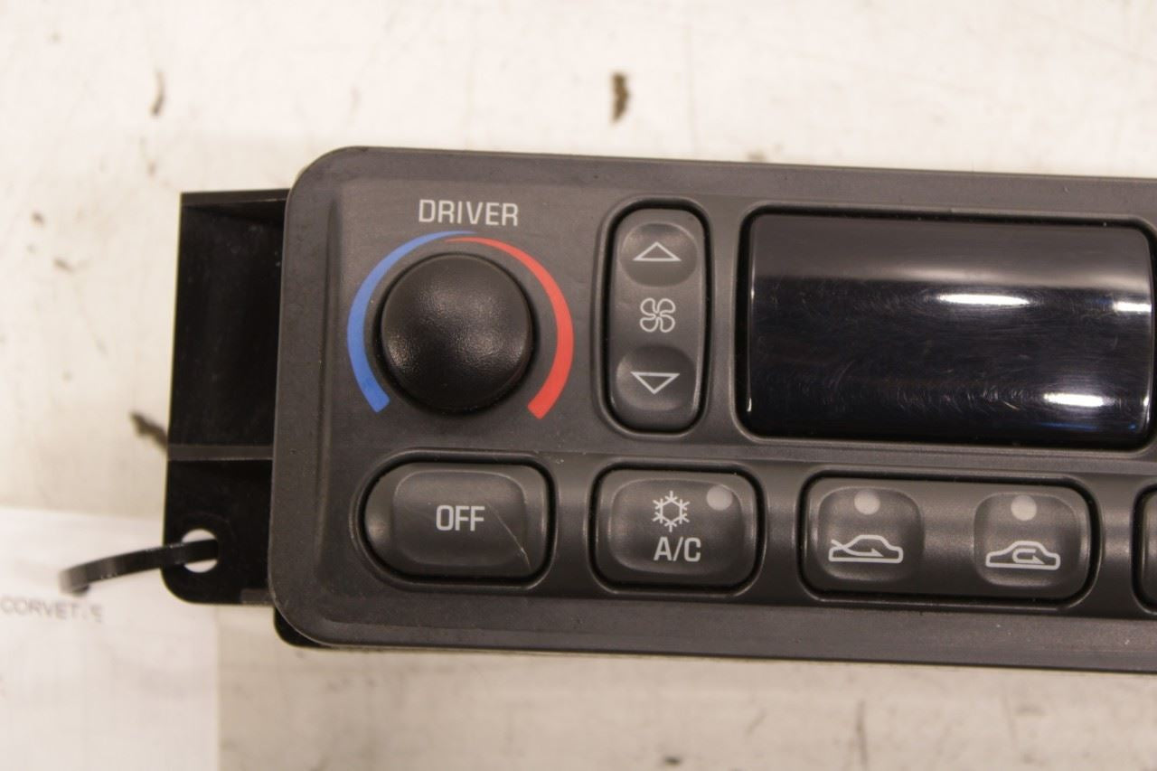 1998-99 Chevrolet Corvette AC Heater Temperature Climate Control Panel 16254311 - Alshned Auto Parts