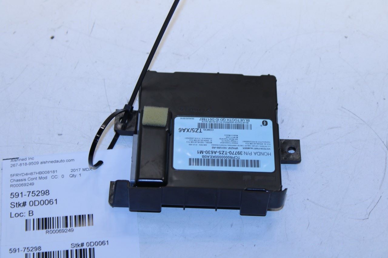 2016-2017 Acura MDX Advance Bluetooth Telematics Control Module 39770-TZ5-A630 - Alshned Auto Parts