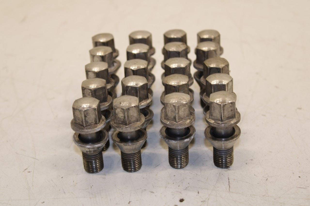2014-2020 Maserati Ghibli S Q4 Wheel Lug Nut Bolt Stud Set of 20 670005351 OEM - Alshned Auto Parts
