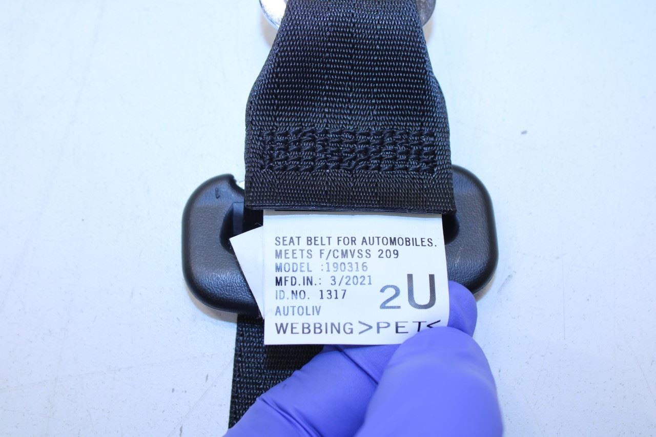 2022-25 Mitsubishi Eclipse Cross ES 1.5L Rear Center 2nd Row Seat Belt Retractor - Alshned Auto Parts