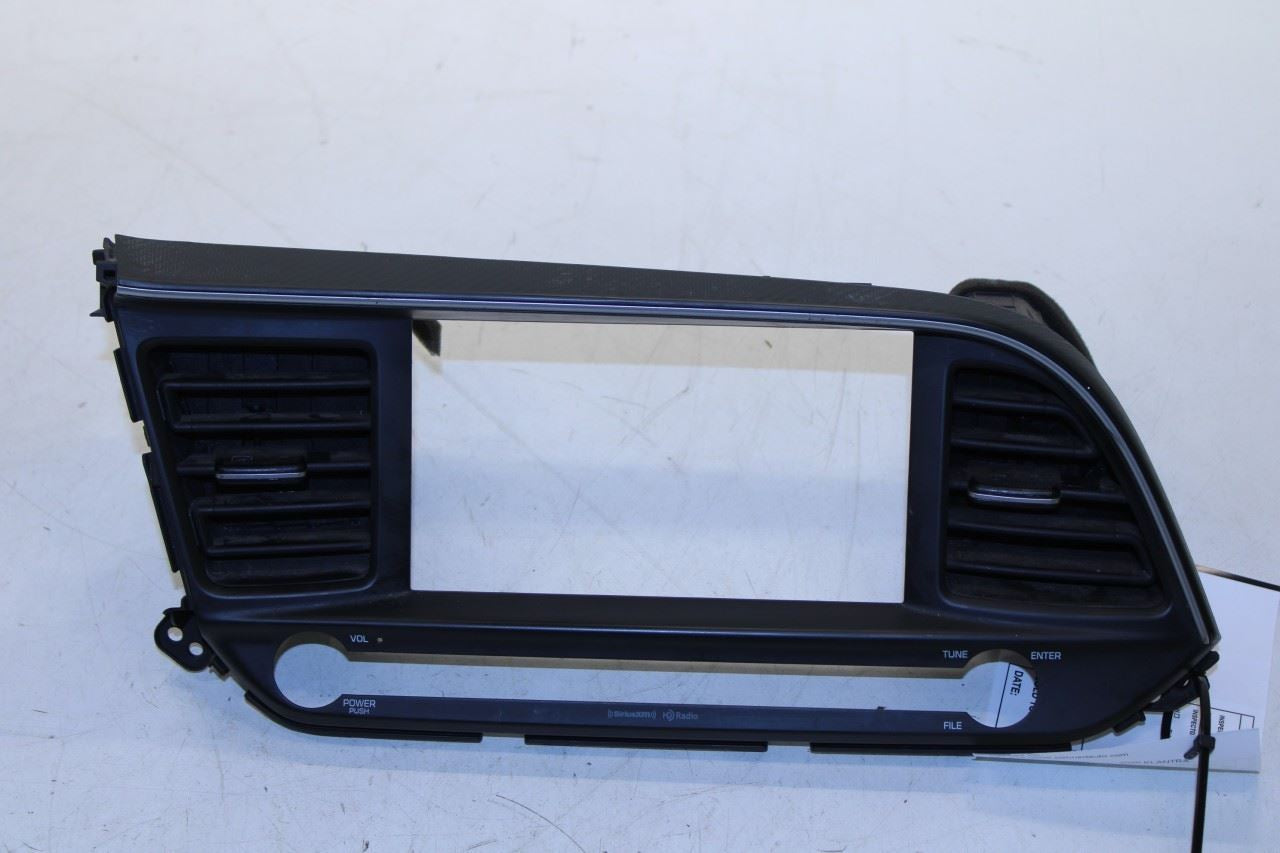 2019-2020 Hyundai Elantra SEL Dash Center Screen Bezel Trim w/ Air Vents Grilles - Alshned Auto Parts