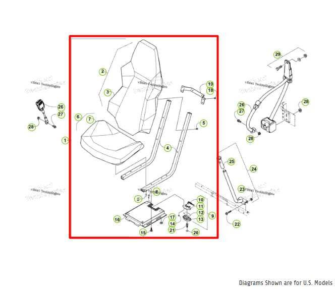 14-20 Arctic Cat Wildcat Trail 700 Front Right or Left Side Seat Complete *ReaD* - Alshned Auto Parts