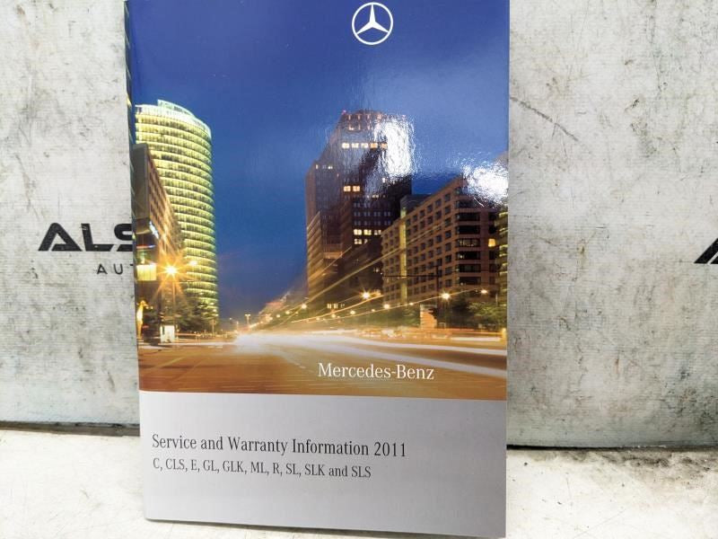 2011 Mercedes-Benz GLK Operators Manual Set with Case 204-584-54-81 OEM - Alshned Auto Parts