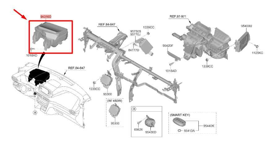 2019-20 Hyundai Santa Fe Front Dashboard Head Up Display 94310-S2010 OEM *ReaD* - Alshned Auto Parts