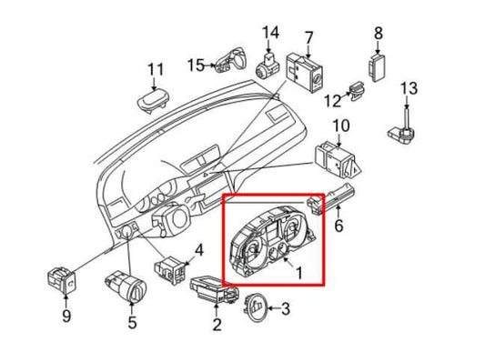 09-10 Volkswagen CC Speed Gauge Instrument Cluster 77K Mileage 3C8-920-970-B OEM - Alshned Auto Parts