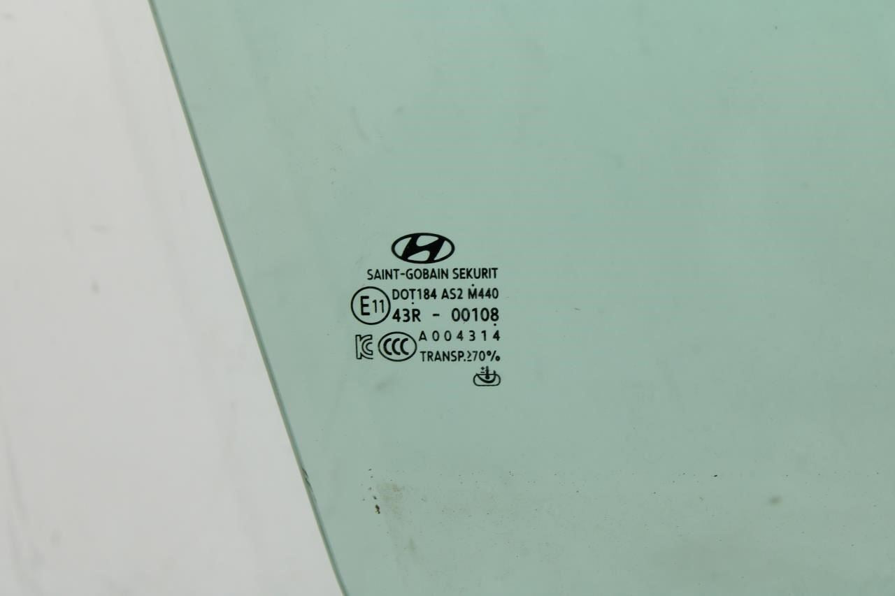 2016-2021 Hyundai Tucson Value Front Right Door Window Glass 82420-D3030 OEM - Alshned Auto Parts
