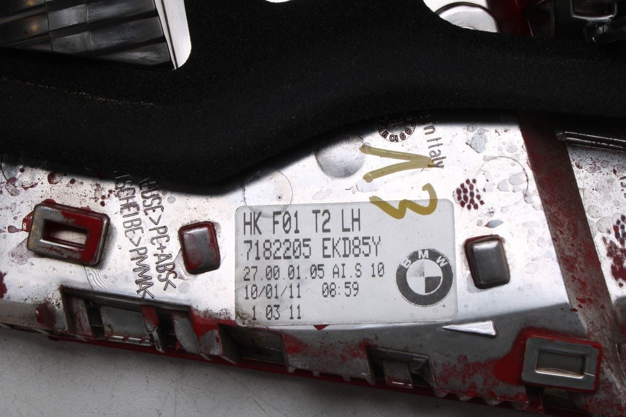 2010-12 BMW 750Li xDrive Rear Left Driver Side Inner Tail Light Lamp 63217182205 - Alshned Auto Parts