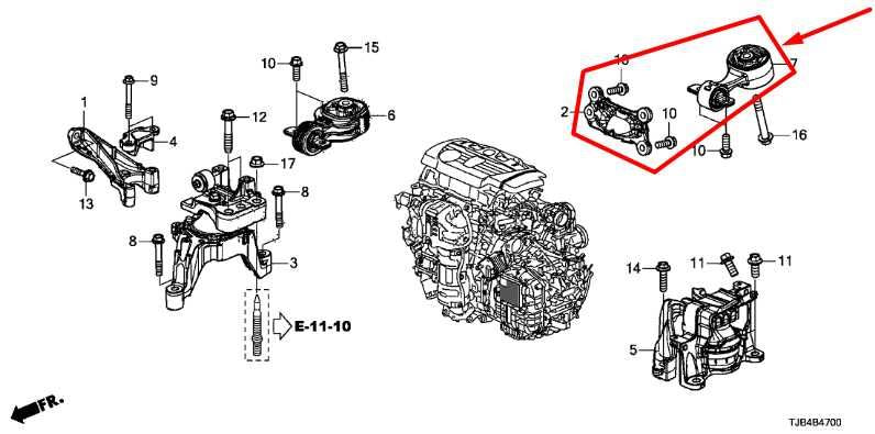 19-25 Acura RDX SH-AWD 2.0L Engine Lower Torque Rod Mount Bracket 50890-TJB-A03 - Alshned Auto Parts