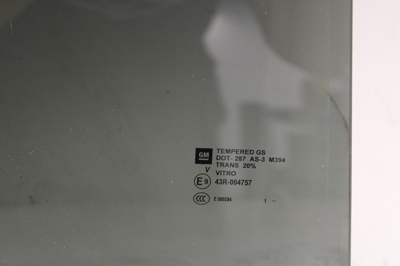 2019-2025 Chevrolet Blazer 2LT Rear Right Side Door Window Glass 42441142 OEM - Alshned Auto Parts