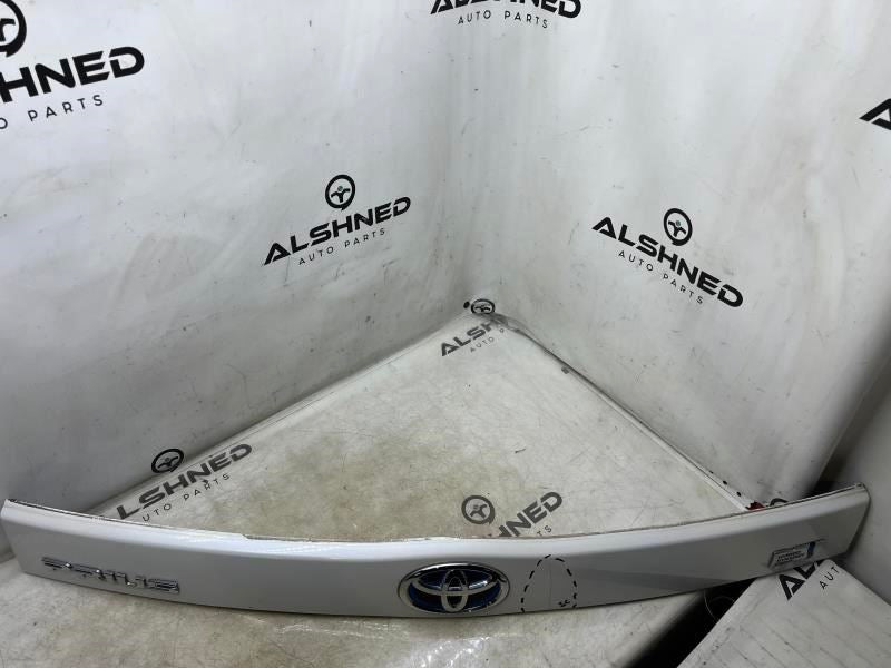 10-15 Toyota Prius Liftgate Back Door Outside Garnish Finish Trim Panel Molding - Alshned Auto Parts