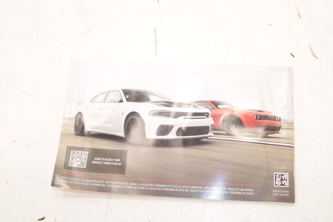 2022 Dodge Charger GT AWD Owners Manual Set with Case 68564677AA OEM - Alshned Auto Parts