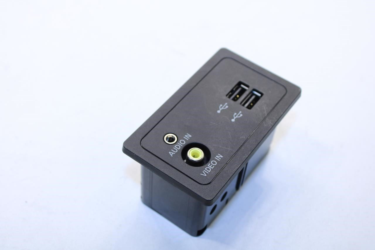 16-20 Nissan Pathfinder SV 3.5L Center Console Dual USB Port Aux Jack Media Hub - Alshned Auto Parts