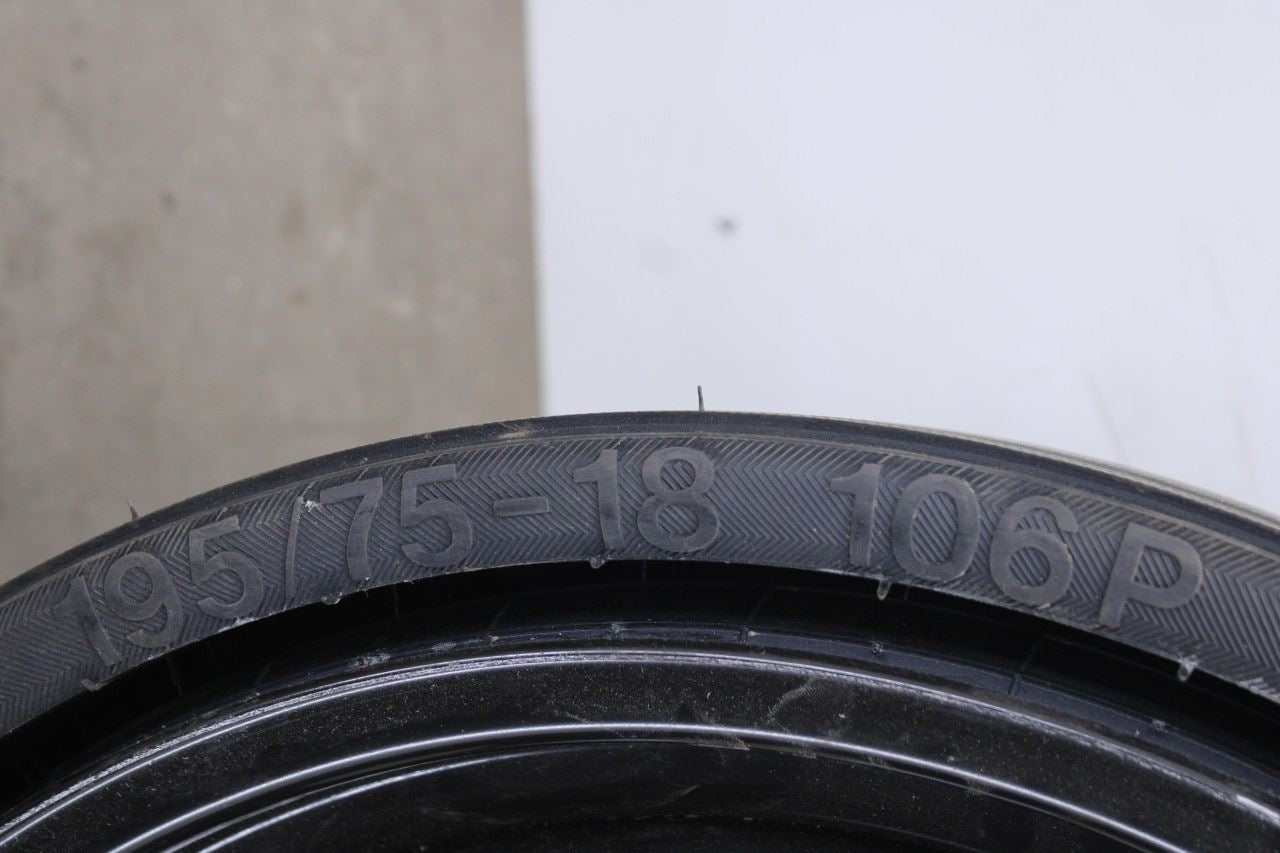 09-17 Audi Q5 Premium Spare Wheel Tire Vredestein Space Master 195/75-18 R18x6J3