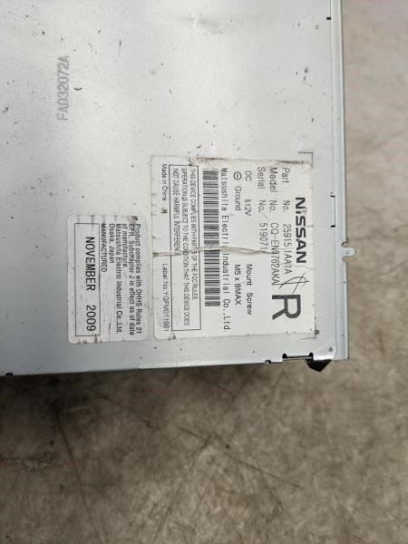 2010 Nissan Murano Audio Equipment Radio Receiver 25915-1AA1A OEM - Alshned Auto Parts