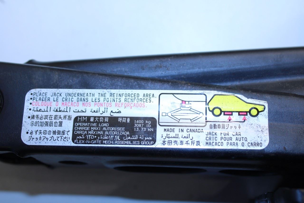 14-25 Acura MDX Advance 3.5L AWD Lift Jack and Tool Kit w/ Foam Holder Container - Alshned Auto Parts