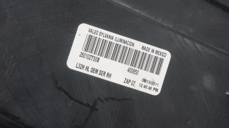 2010-2012 Nissan Sentra Passenger Right Front Head Light 26010ZT50B OEM *ReaD* - Alshned Auto Parts