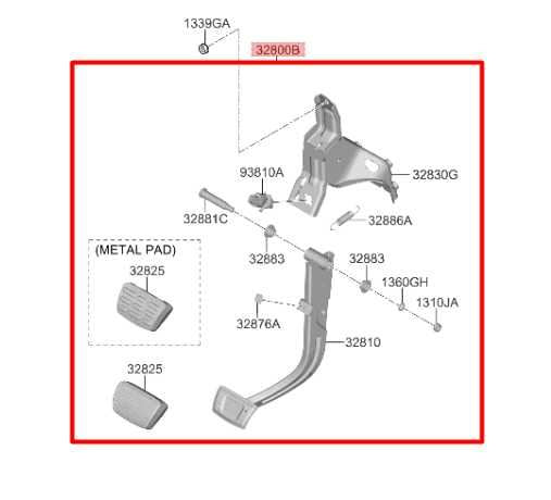 2020-23 Hyundai Sonata SE Brake Stop Foot Pedal w/ Bracket and Stop Lamp Switch - Alshned Auto Parts
