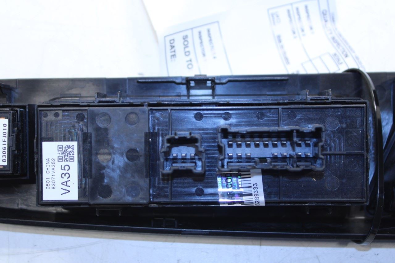 2016-2021 Subaru WRX Premium Front Left Master Power Window Switch 83071VA352 - Alshned Auto Parts