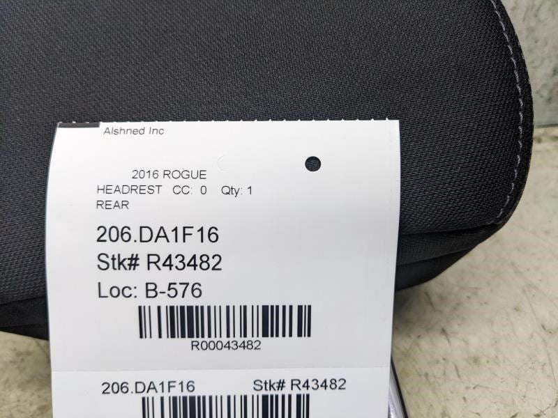 2014-2016 Nissan Rogue Rear Left or Right Seat Headrest Cloth 86430-4BA0A OEM - Alshned Auto Parts