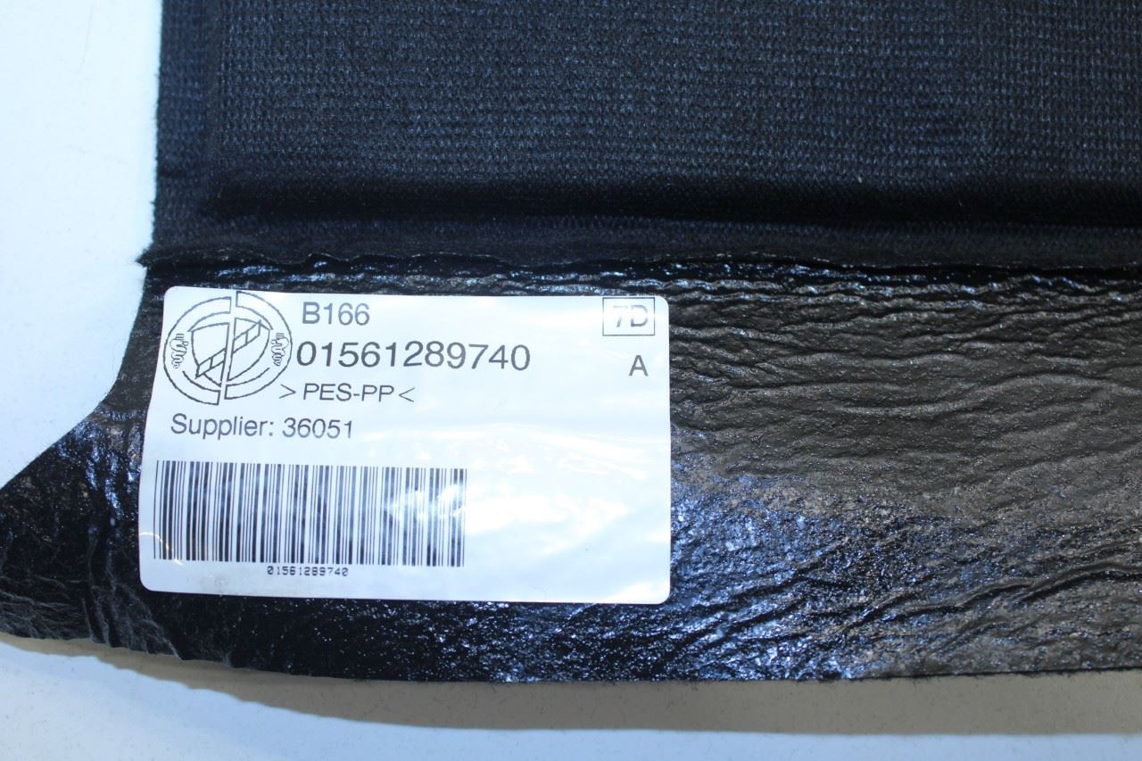 17-19 Alfa Romeo Giulia Ti AWD 2.0L Rear Trunk Floor Cargo Cover Mat 01561289740 - Alshned Auto Parts