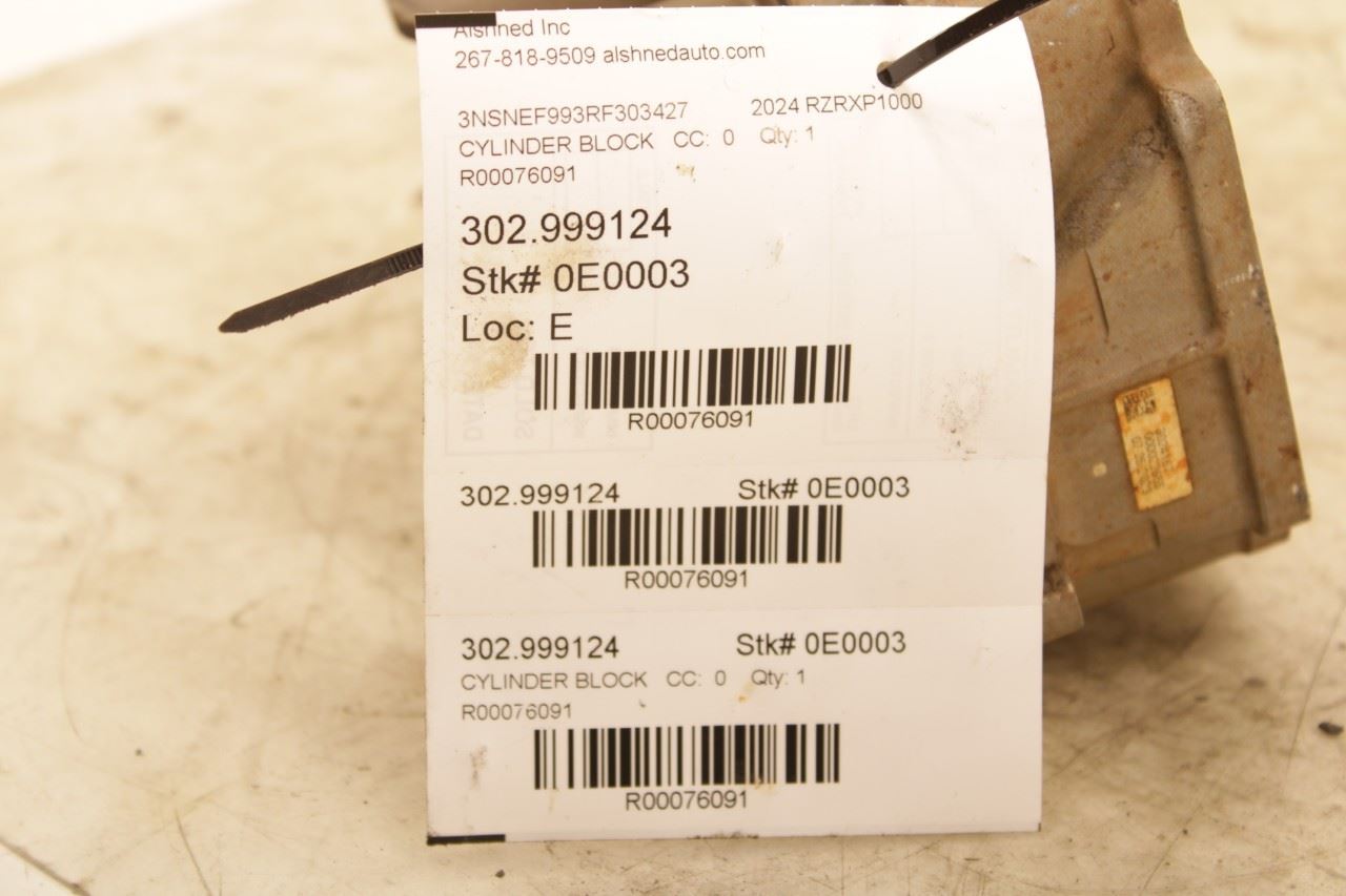 2024-2026 Polaris RZR XP 1000 Ultimate 999cc Engine Cylinder Block 3024167 OEM - Alshned Auto Parts