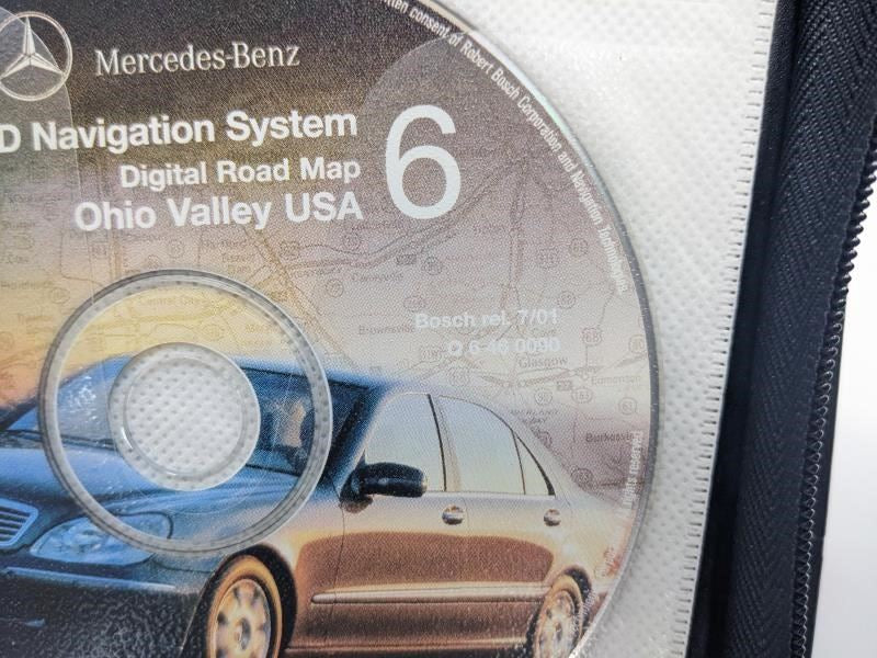 2000 Mercedes-Benz S430 Comand Navigation System CD Set of 11 Q-6-46-0053 OEM - Alshned Auto Parts