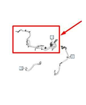 2019-2020 Jeep Cherokee 3.2L Battery Positive Wiring Harness 68347357AA OEM - Alshned Auto Parts