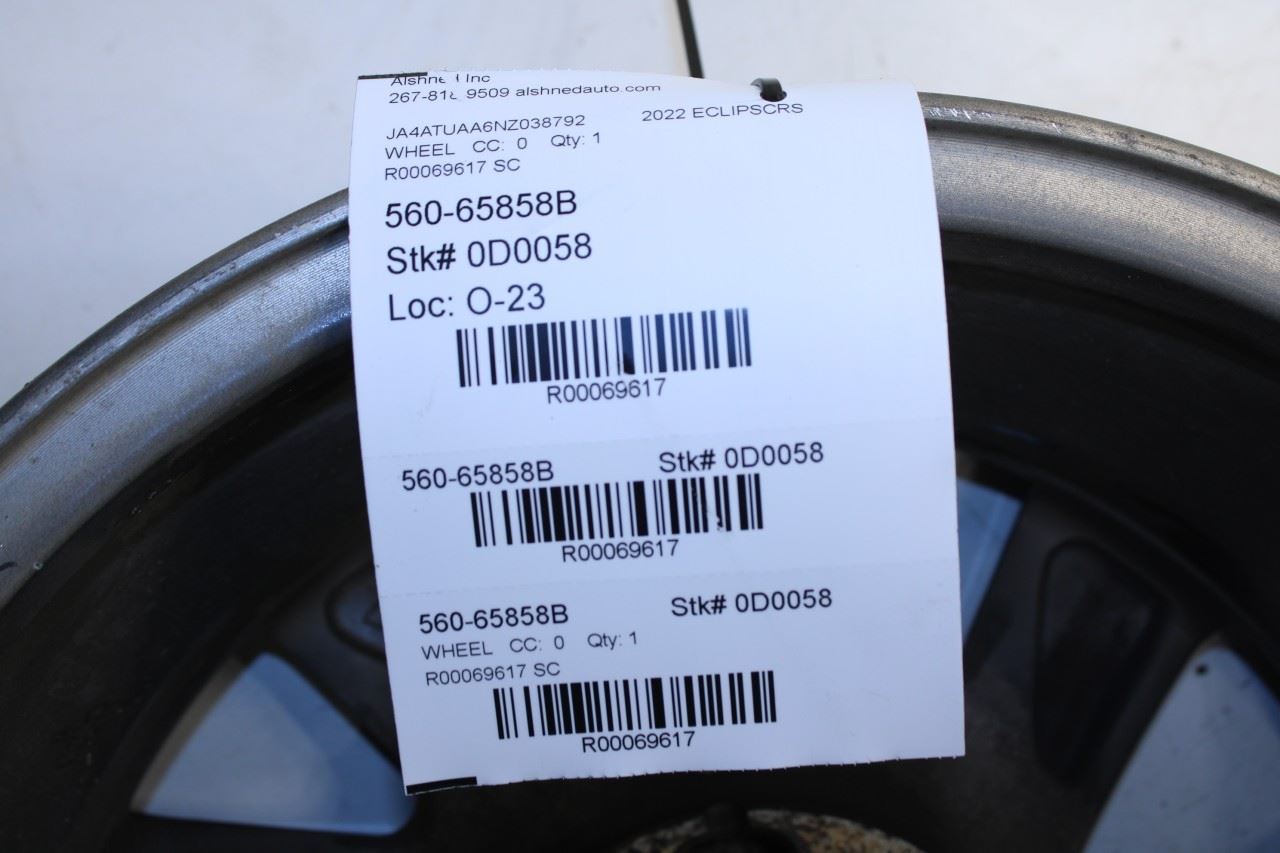 2018-2022 Mitsubishi Eclipse Cross ES Alloy Wheel R16x6.5J 4250D787 OEM *ReaD* - Alshned Auto Parts