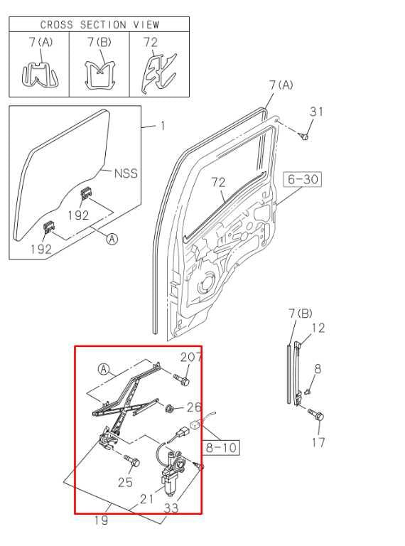 2012-2020 ISUZU NPR HD Front Right Passenger Side Door Window Regulator w/ Motor - Alshned Auto Parts