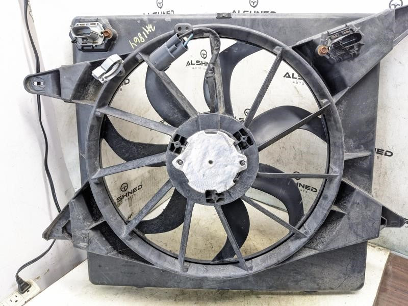 2010-2016 Cadillac SRX Left Radiator Cooling Fan Motor Assembly 20883034 OEM - Alshned Auto Parts