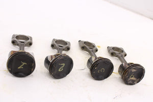 13-19 Nissan Sentra SV 1.8L Engine Piston w/ Connecting Rod Set of 4 12100-3RC0A