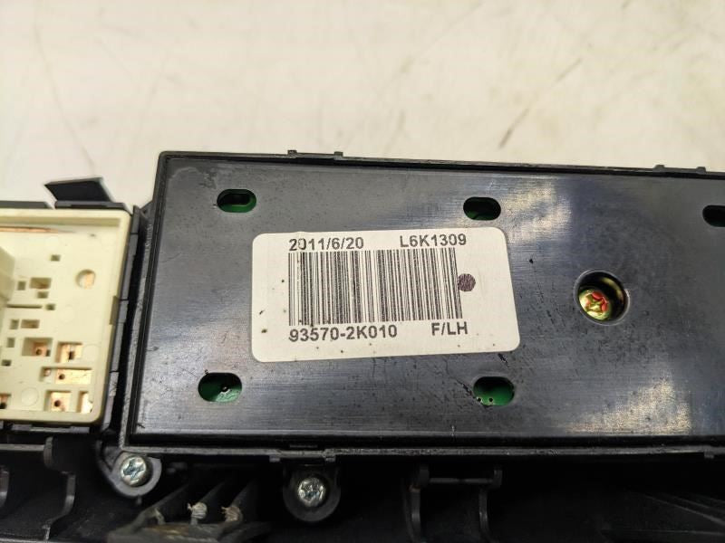 2009-13 Kia Soul+ GL 2.0L Front Left Side Master Power Window Switch 93570-2K010 - Alshned Auto Parts