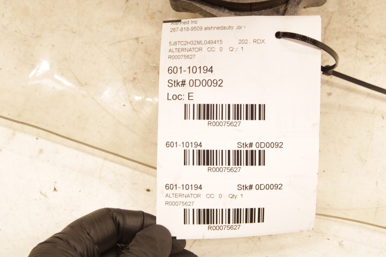 2019-2021 Acura RDX SH-AWD 2.0L Alternator Generator 31100-6B2-315 OEM - Alshned Auto Parts