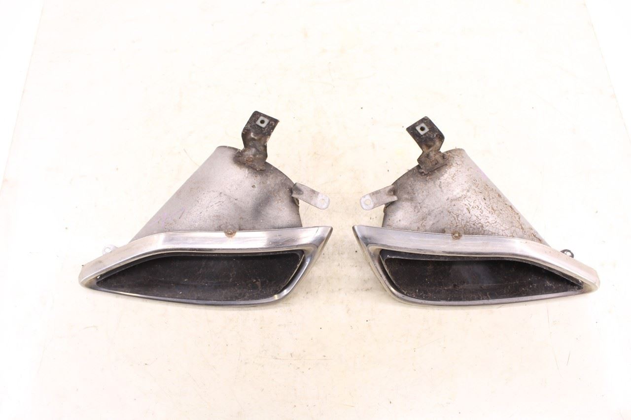 17-20 Lincoln MKZ Reserve Rear Bumper Exhaust Tip Insert Bezel Set HP5Z-17F827-A - Alshned Auto Parts