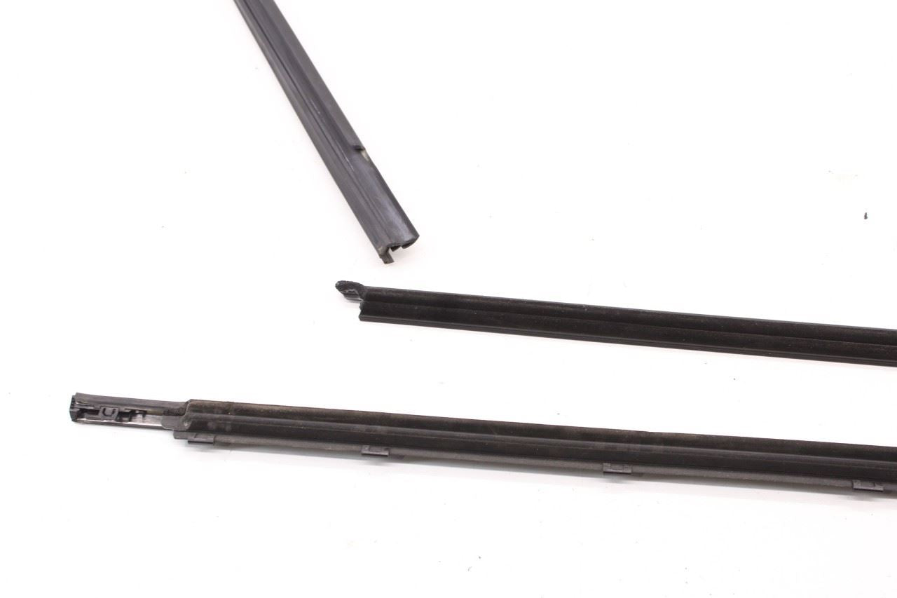 19-23 Hyundai Santa Fe SEL Front Left Door Run Channel w/ Belt Weatherstrip Set - Alshned Auto Parts