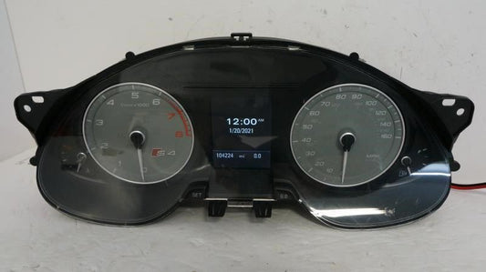 2013-2016 Audi S4 Premium 3.0L Speedometer Gauge Instrument Cluster 104K Mileage - Alshned Auto Parts