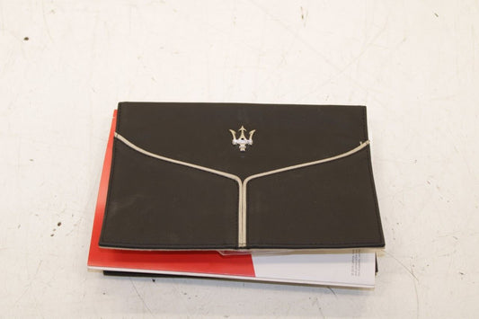 2016 Maserati Ghibli S Q4 Owners Welcome Booklet Set with Case R73127 - Alshned Auto Parts