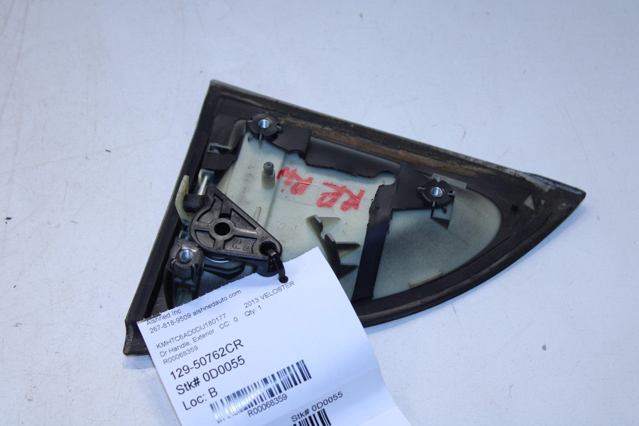 2011-17 Hyundai Veloster 1.6L FWD Rear Passenger Right Side Door Exterior Handle - Alshned Auto Parts
