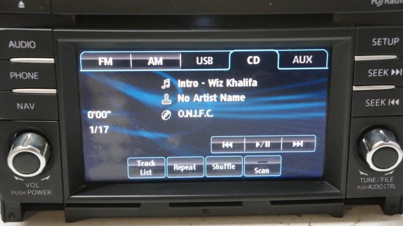 2013-2015 Mazda CX-5 Navigation CD Player Audio Radio Receiver KJ01-66-DV0B OEM2